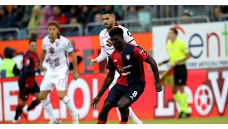 Cagliari-Torino 1-1 al 45’: Sanabria risponde a un torto arbitrale