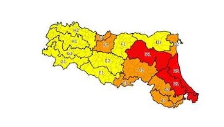 Piogge intense per giovedì 3 ottobre, l'allerta diventa rossa per le vulnerabilità territoriali connesse al precedente evento alluvionale