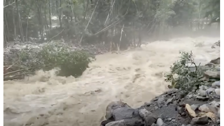 VIDEO. La domenica nera per il maltempo a Macugnaga: in tutto evacuate 40 persone