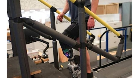 Funziona la prima gamba bionica comandata solo dal cervello