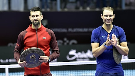 Djokovic a Nadal: Non ci lasciare. Lo spagnolo: Un onore averti affrontato