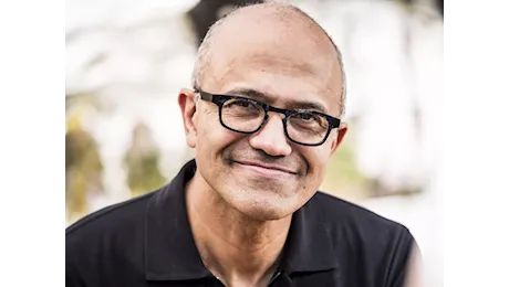 Satya Nadella, ceo Microsoft, presenta a Roma i nuovi agenti autonomi: una IA su misura per ogni tipo di azienda