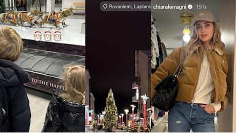 Leone e Vittoria, il primo Natale con i genitori separati. Il regalo (in anticipo) di Chiara Ferragni