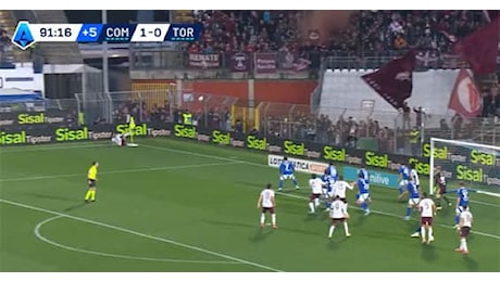 Como-Torino, perché è stato annullato il gol a Ilic? Ecco cosa è successo