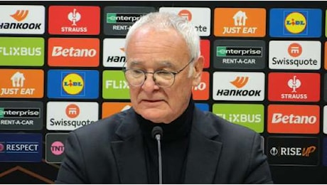 Conferenza stampa - Ranieri: Il Tottenham macina gioco, ti martella. Non mi aspetto chissà cosa in queste partite. Dybala non ha dolore