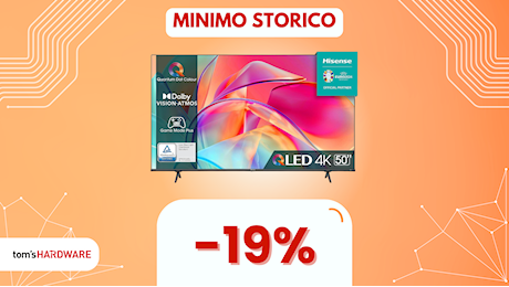 Se sfrutti questo SCONTO puoi fare tua una Smart TV QLED da 50 spendendo POCHISSIMO!