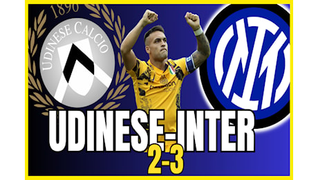 VIDEO – UDINESE INTER 2-3: TORNA LAUTARO MA I PROBLEMI RIMANGONO