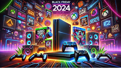 Black Friday 2024 Videogiochi: PS5, Xbox, Nintendo Switch e tutto il meglio del gaming