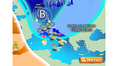 Meteo Editoriale: si apre un periodo turbolento e freddo che durerà a lungo; parla il meteorologo Gussoni