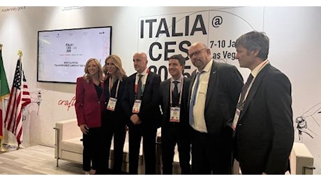 Inaugurato il Padiglione italiano al Ces di Las Vegas: in scena 46 startup