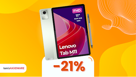 Lenovo M11 Tab 128GB a soli 180€ e c'è anche la penna inclusa!